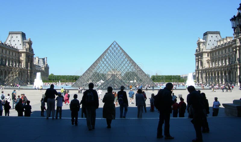 Louvre museum in Paris, France