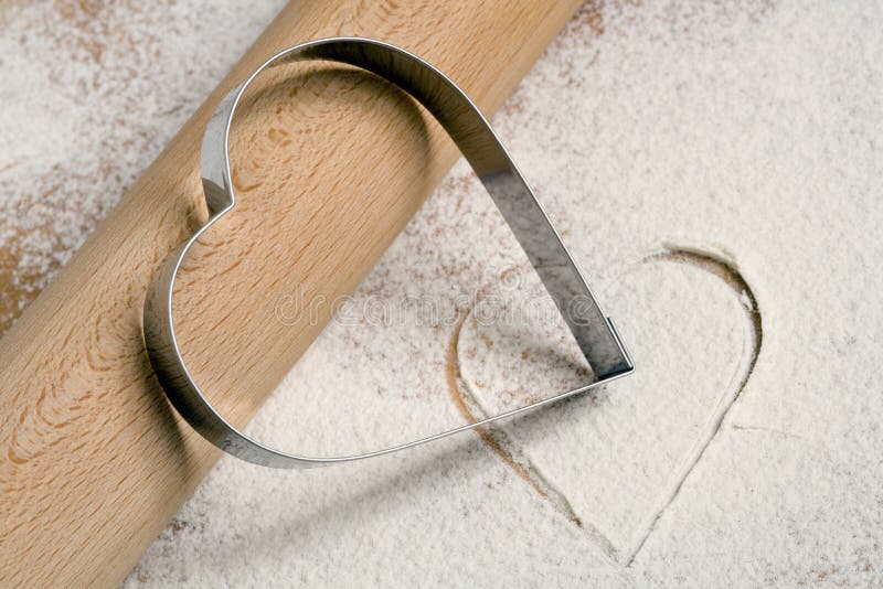 Love baking stock image. Image of love, closeup, cookie 114977809