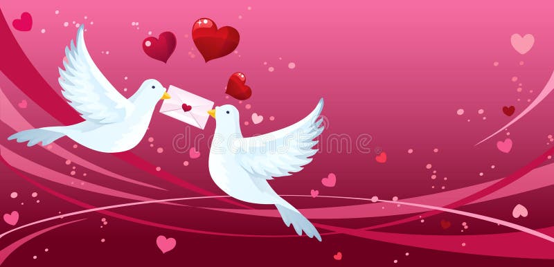 Love birds stock vector. Illustration of postcard, holiday - 14334796 Love birds stock vector. Illustration of postcard, holiday - 14334796