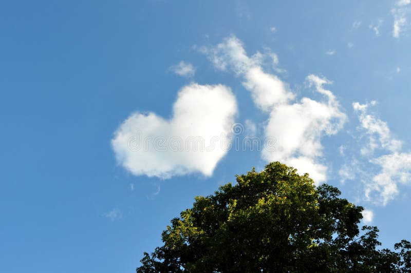 Love On Blue Sky Stock Images Image 33421424