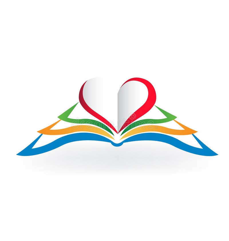 Love books royalty free illustration