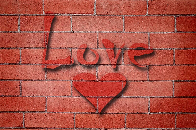 Love Brick Wall