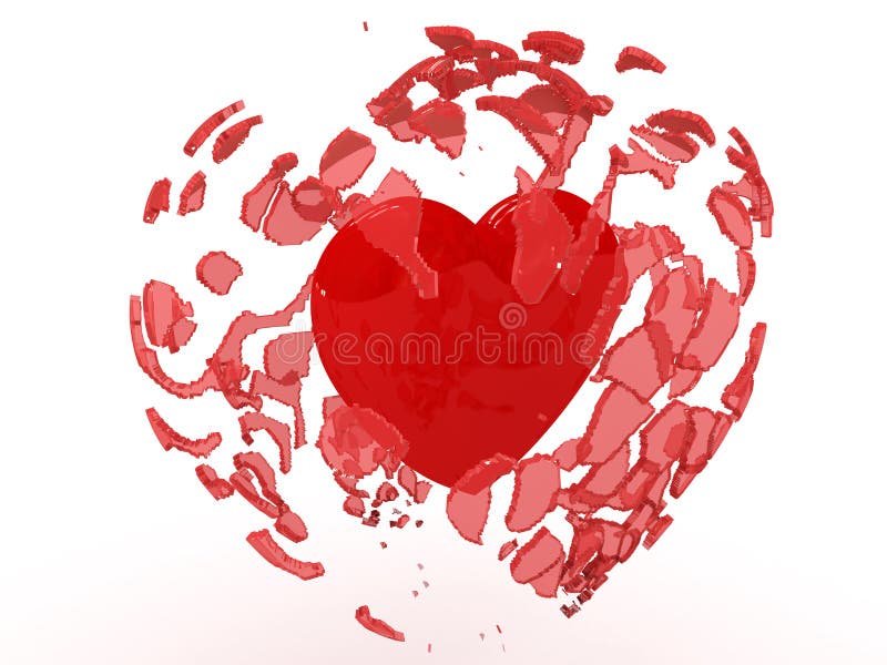 Love explosion stock illustration. Illustration of emotions 19081073