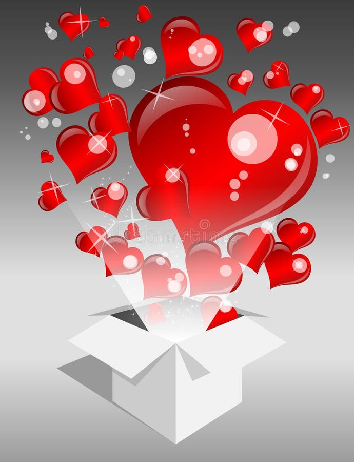 Love Explosion stock illustration. Illustration of holiday 27942841