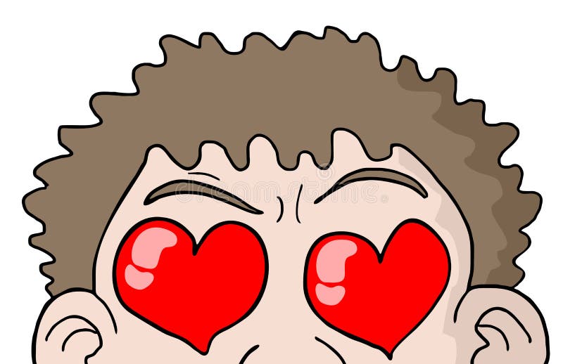 Love Expressionblurred Pink and Blue Stock Illustration Illustration