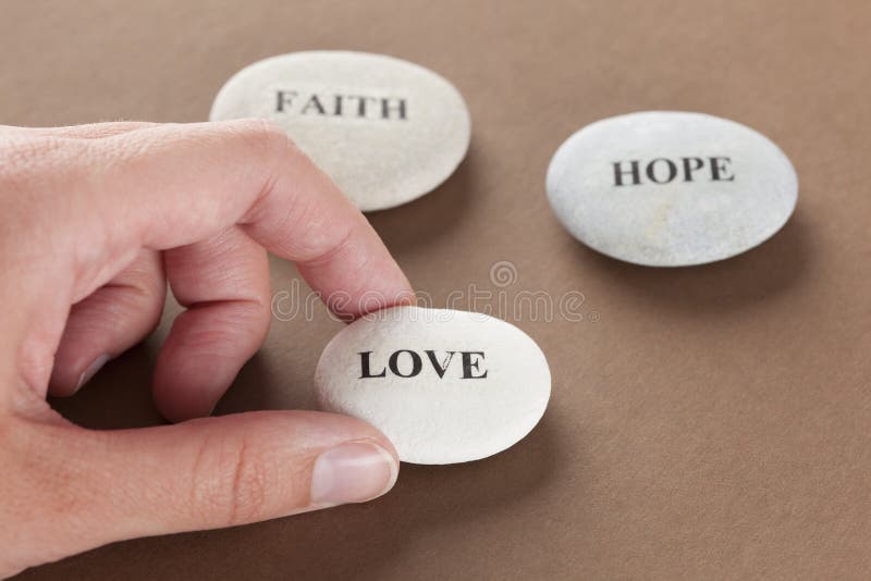 Faith hope Love. Ановер лов