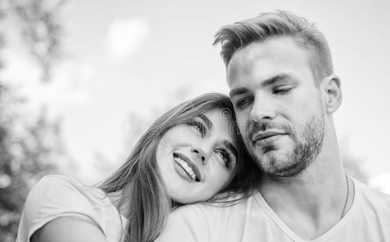 This is love. girl with guy in park. Beauty and fashion. couple in love. Skin and hair care. family weekend. romantic date. happy valentines day. summer vibes. couple relax outdoor. Tender feeling.