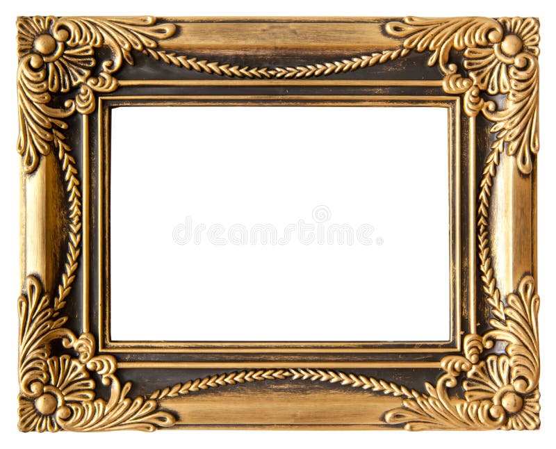 Love gold frame