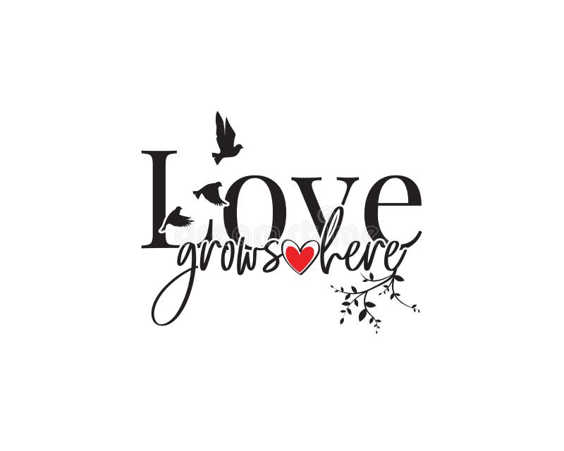 Download Love Grows Stock Illustrations - 196 Love Grows Stock ...