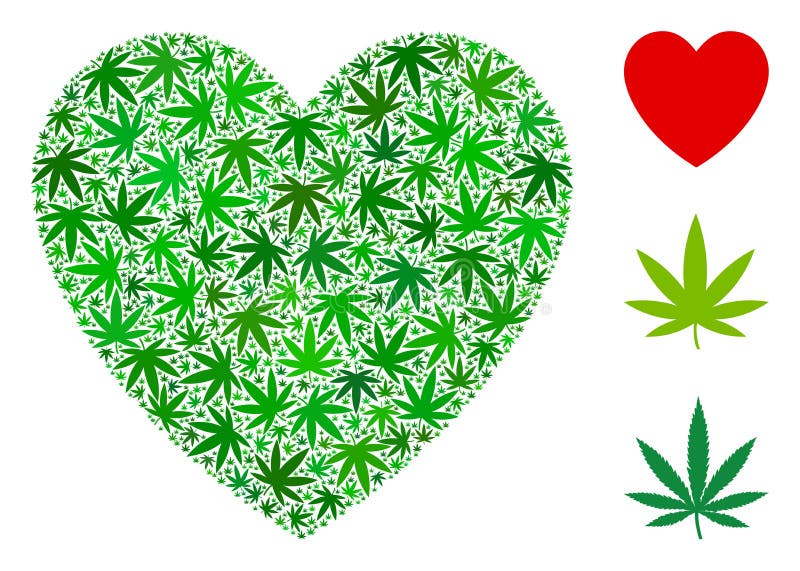 Download Love marijuana stock vector. Illustration of cannabis ...