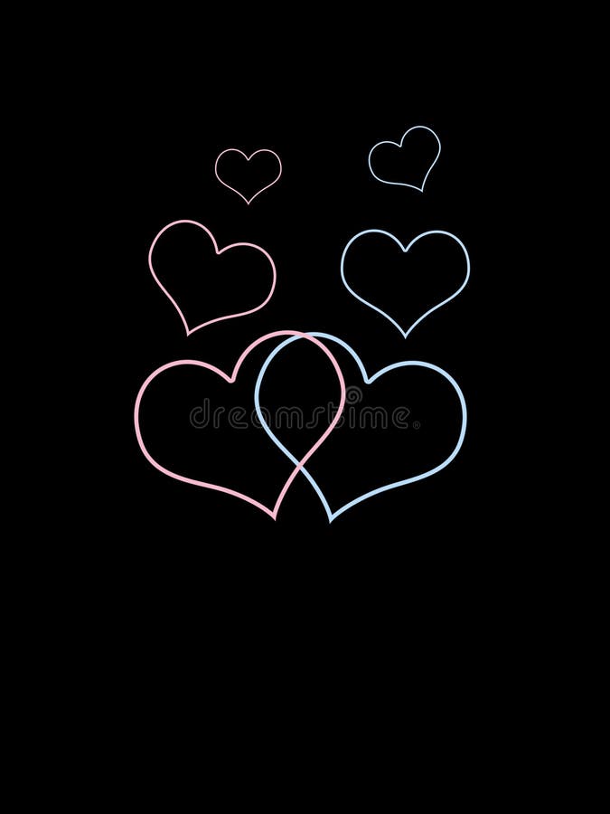 Love Hearts Pattern, Abstract Background, Colorful Greeting Flat Lay Theme  Photography, Graphic Design Illustration Wallpaper Stock Illustration -  Illustration of template, wallpaper: 175966461