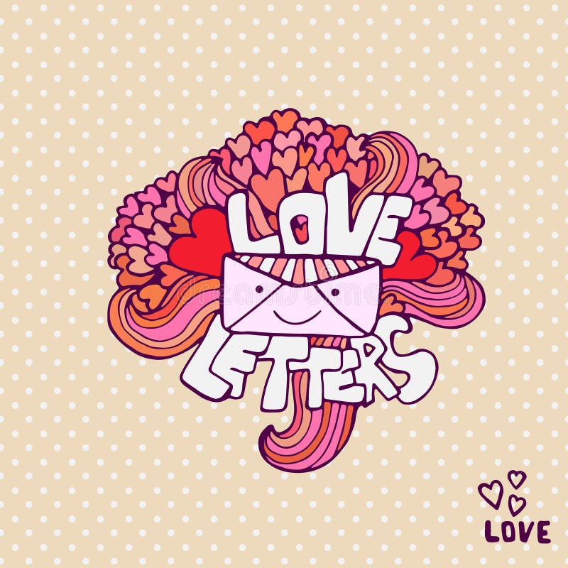 Pack of love stickers with hearts Royalty Free Vector Image