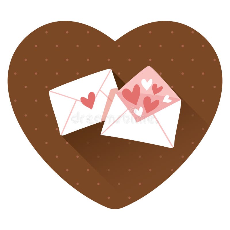 A Love Letter. Vector Illustration Decorative Design Stock Vector