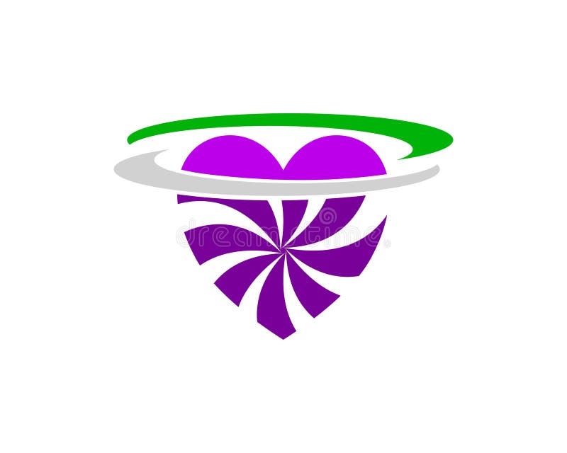 Love Logo Template stock illustration