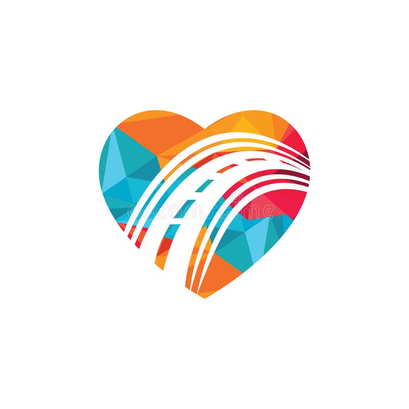 Love Road Logo Vector Template, Creative Road Logo Design Concepts ...