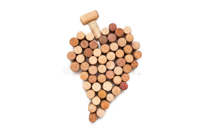 Love for Wine. Wine Cork Heart Symbol Stock Photo - Image of cork, love