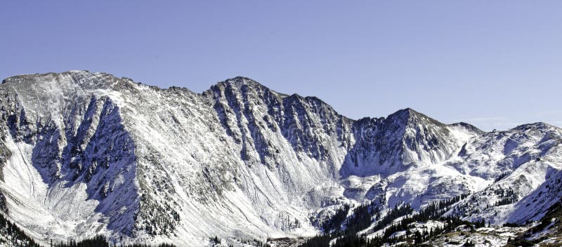 Loveland Pass im Colorado Rocky Mountains stockbilder Loveland Pass im Colorado Rocky Mountains stockbilder