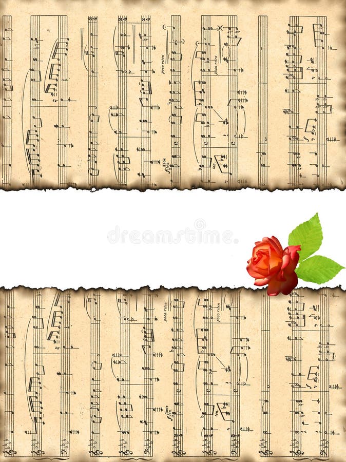 Lovely background image with musical notes.