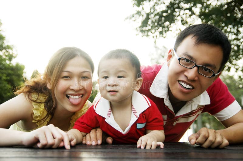 Lovely family stock image. Image of outdoor, care, innocence 15911117