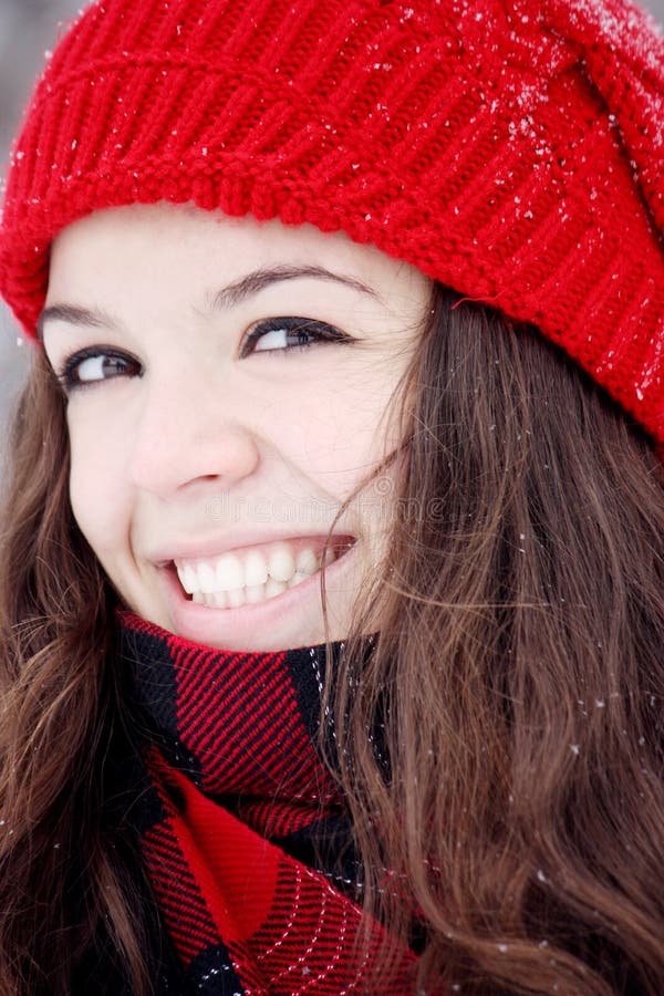 Lovely girl laughing royalty free stock images