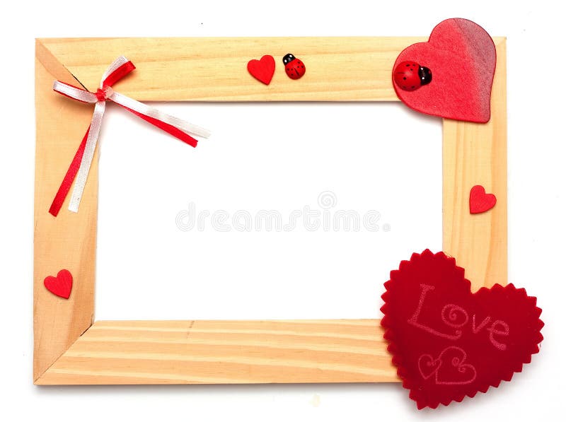 Lovely heart frame for your design