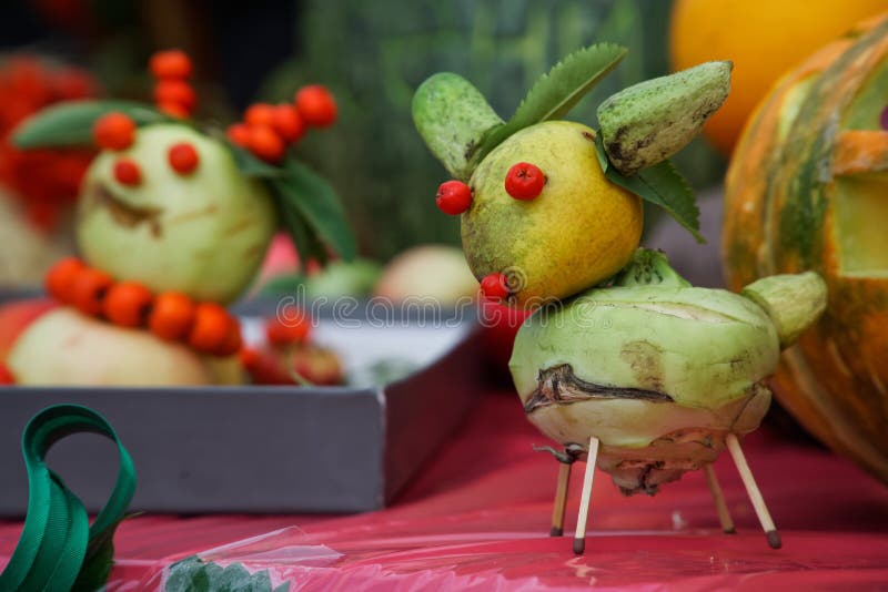 Lovely Little Animals from Vegetables. Stock Photo - Image of market, funny: 125699962 Lovely Little Animals from Vegetables. Stock Photo - Image of market, funny: 125699962