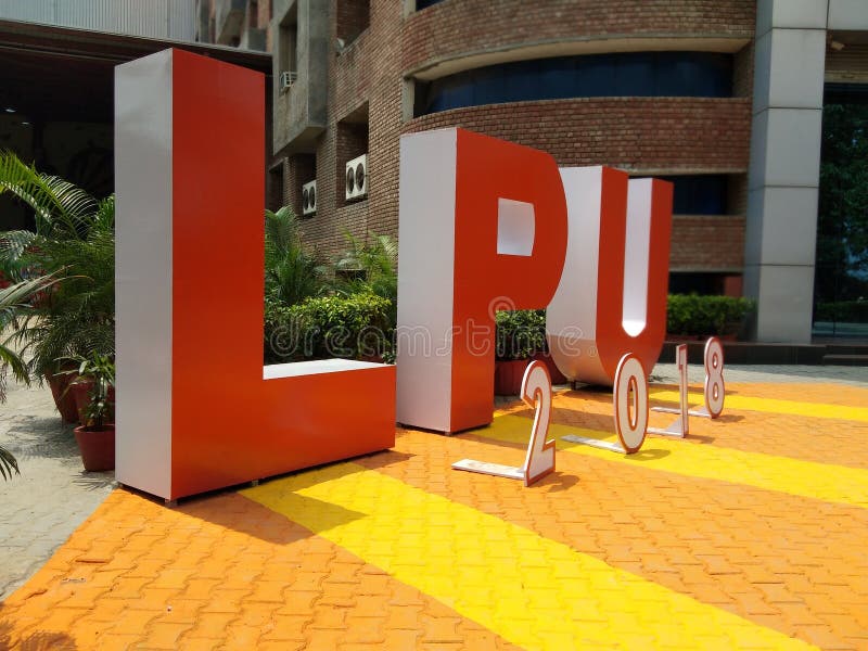 Lovely Professional University Editorial Photo Image of university