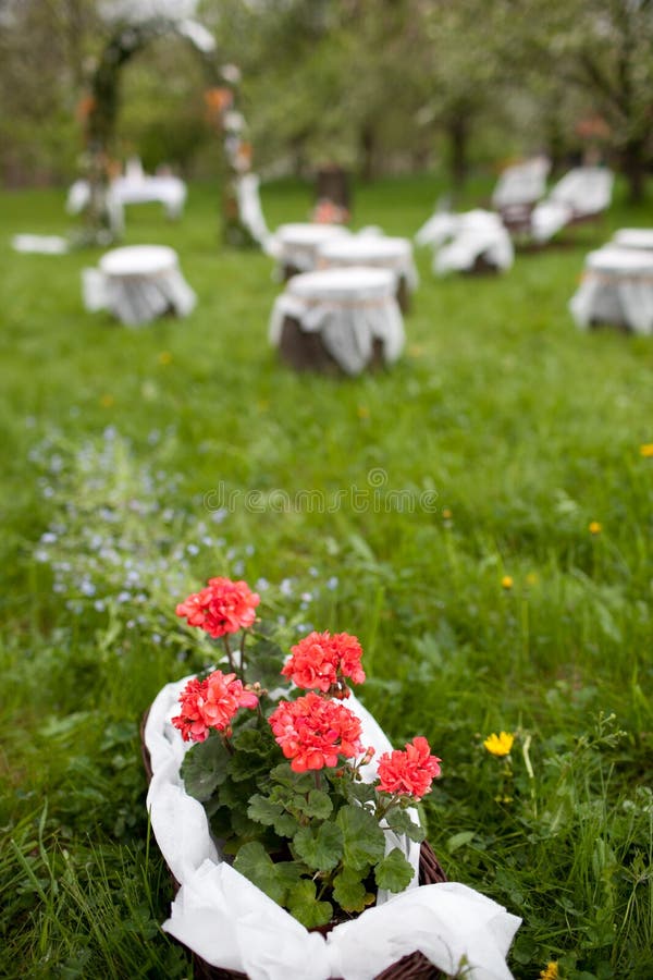 Lovely wedding ceremony venue royalty free stock image Lovely wedding ceremony venue royalty free stock image