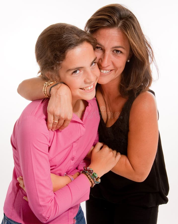 Mother And Daughter Stock Image Image Of Closeness Faces 3478281 