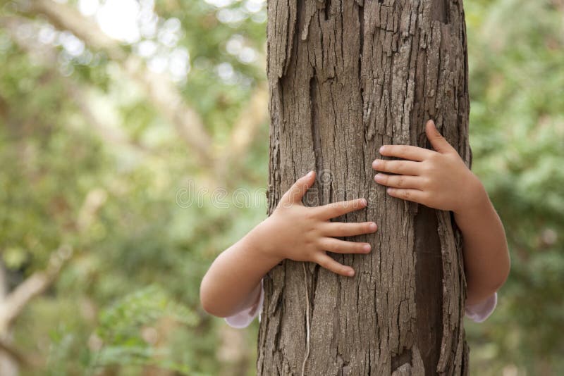 Loving nature royalty free stock photography Loving nature royalty free stock photography