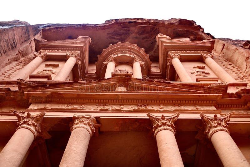 Low angle shot of ancient architecture under the sunlight stock photos