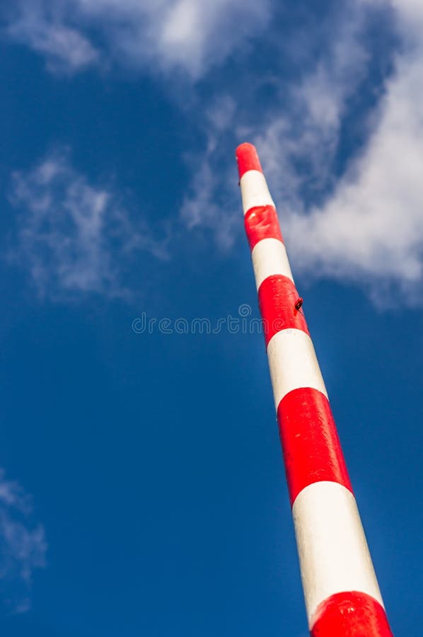 White Pole with Number 2 on it with a Rectangle Shaped Box for Text