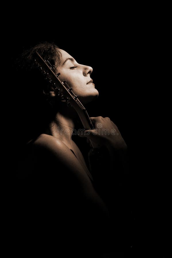 Naked Woman Guitar Stock Photos - Free & Royalty-Free Stock Photos from