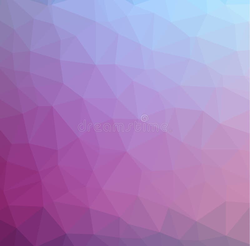 Low Poly abstract background with colorful triangular polygons with a brilliant colors range.