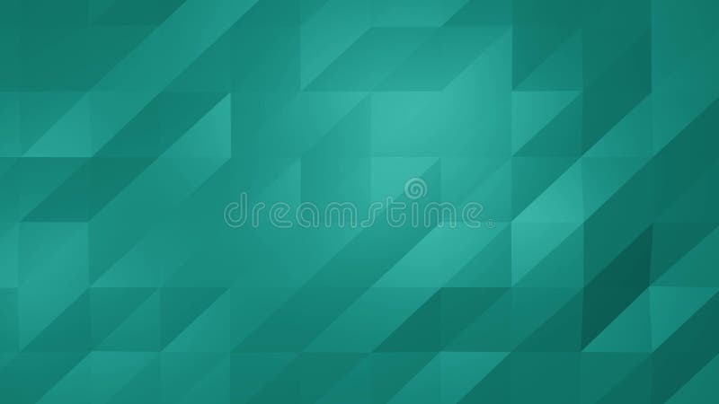 Low Poly aqua blue green loop Abstract Background. Seamlessly Loopable. vector illustration