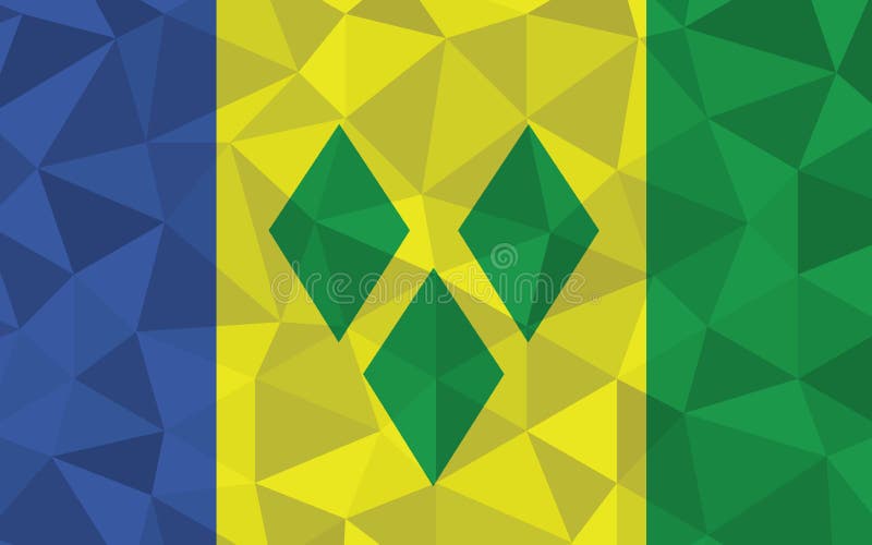 Vincentian Flag Stock Illustrations 797 Vincentian Flag Stock