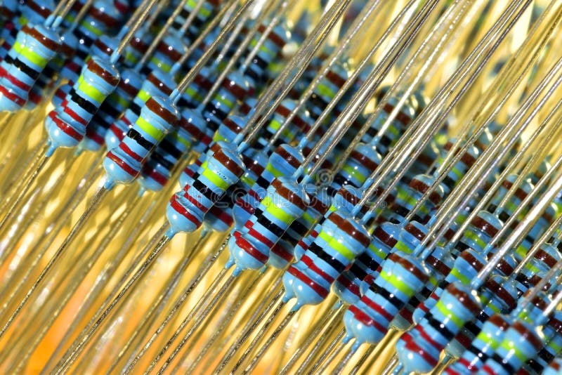 Lowpower Highresistance Resistors Stock Image Image of industrial, electric 234237409