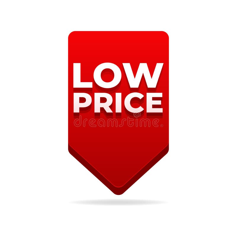 Low Price Sign stock illustration. Illustration of sticker 6603591