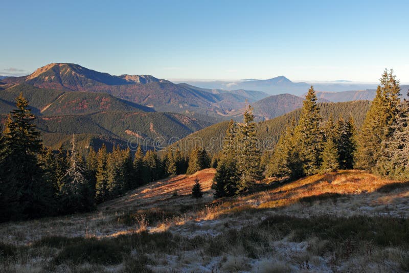 Nízke Tatry na jeseň