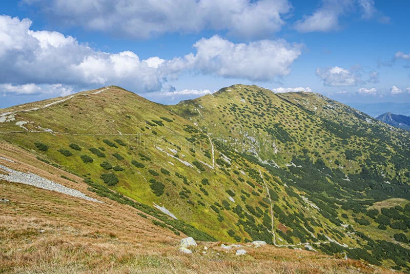 Low Tatras mountain scenery, Slovakia