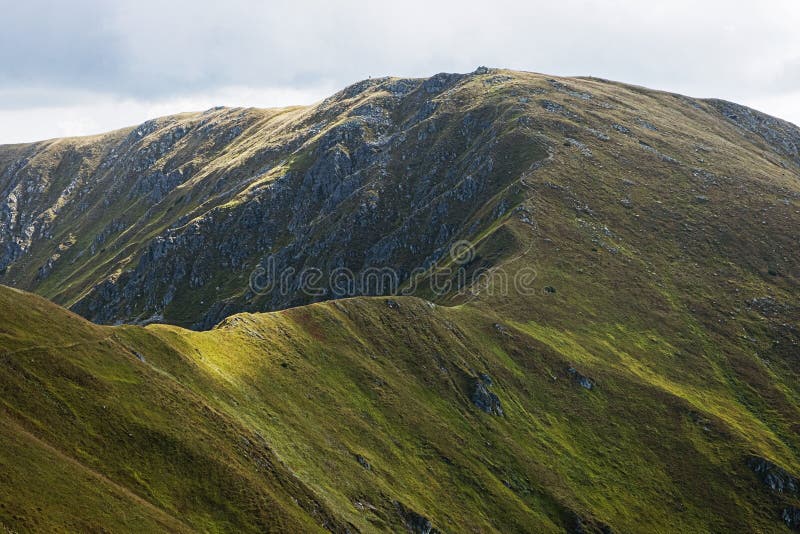 Horská scenéria Nízkych Tatier, Slovensko