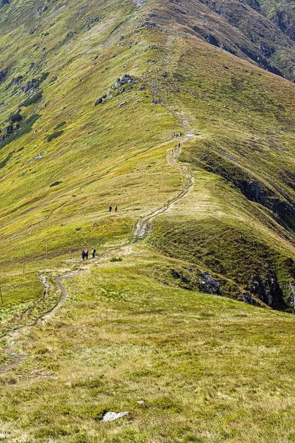 Horská scenéria Nízkych Tatier, Slovensko