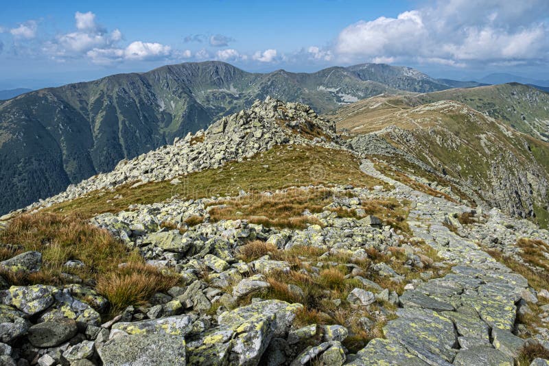 Horská scenéria Nízkych Tatier, Slovensko