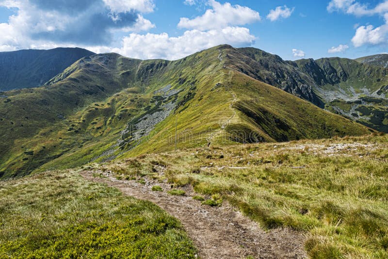 Horská scenéria Nízkych Tatier, Slovensko