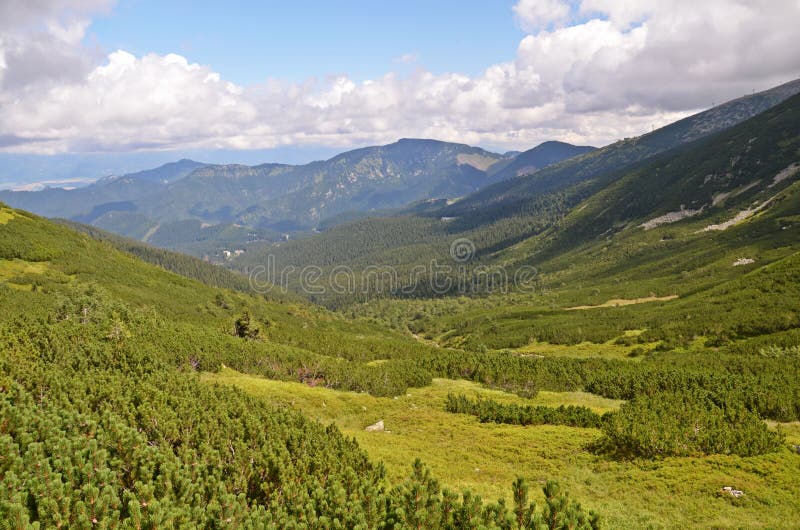 Výhled na Nízké Tatry