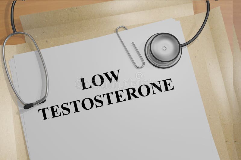 Low Testosterone concept