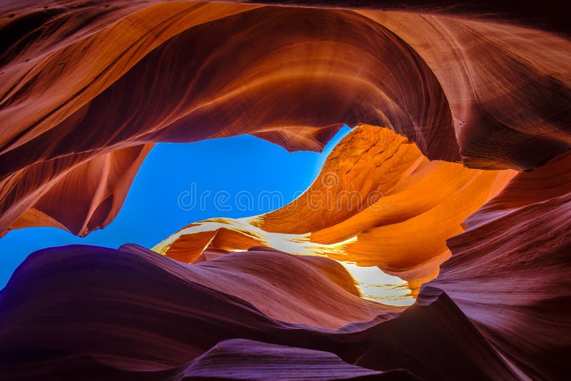 Lower Antelope Canyon in Page, Arizona