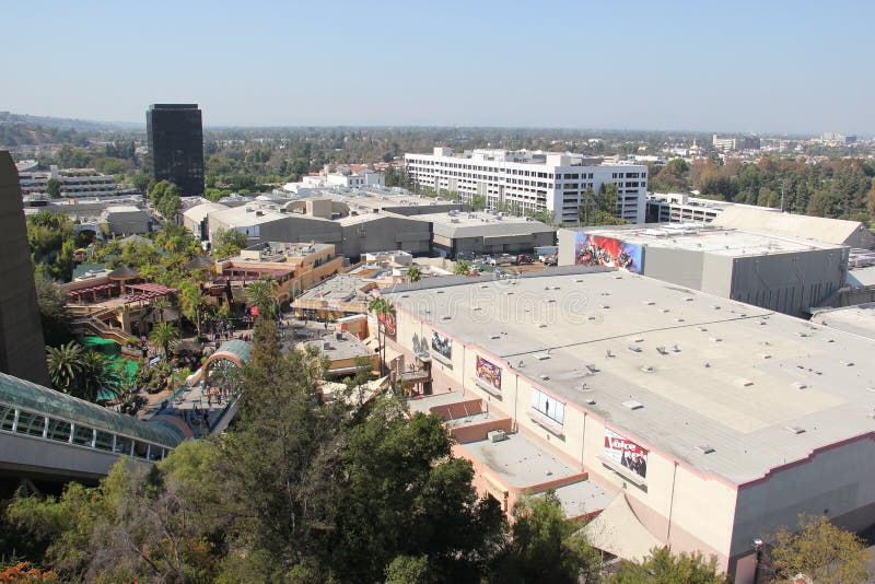 Lower Lot at Universal Studios Hollywood Editorial Stock Image Image