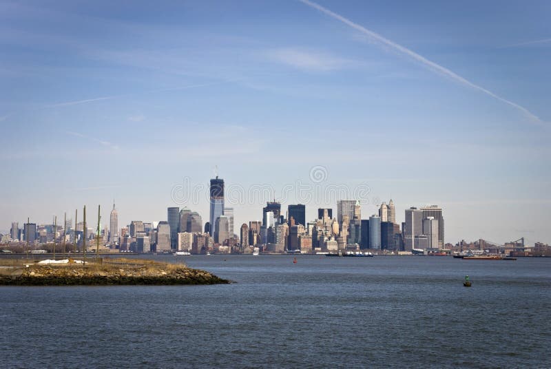 Lower Manhattan neuf photo libre de droits Lower Manhattan neuf photo libre de droits