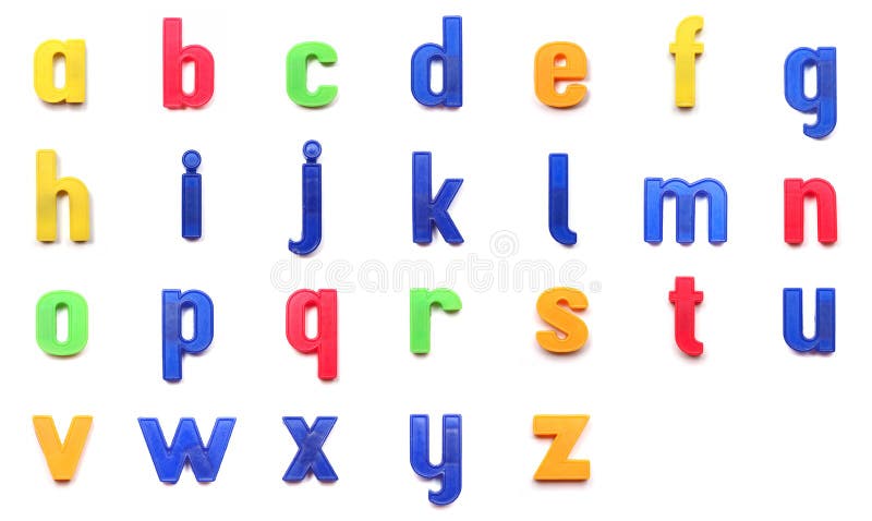 Lowercase Letters Of The Alphabet Stock Photo Image Of Alphabet